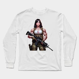 Tactical Girl Long Sleeve T-Shirt